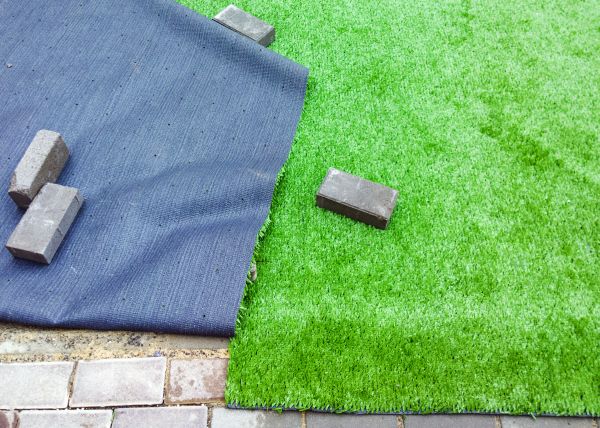 New Grass Turf Laying